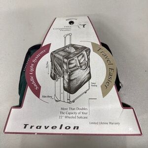 Travelon Two Compartment Doubler luggage accessory.